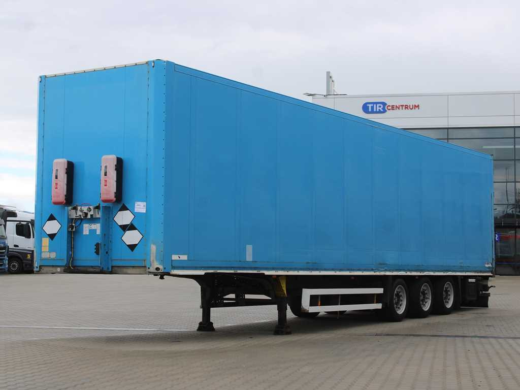Schmitz CARGOBULL AG SKO 24, AXLES SAF, LOWDECK, TIRES 80% - Semi-remorque fourgon: photos 1 Schmitz CARGOBULL AG SKO 24, AXLES SAF, LOWDECK, TIRES 80% - Semi-remorque fourgon: photos 1