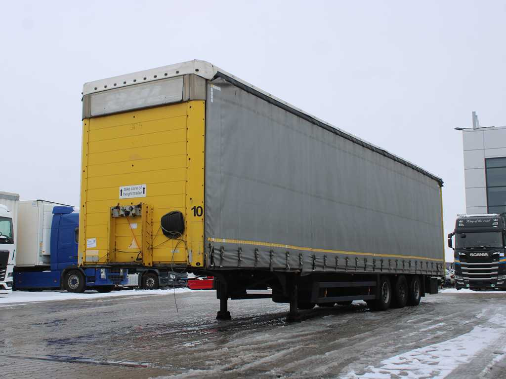 Schmitz CARGOBULL SCS 24/L, LOWDECK, LIFT ROOF - Semi-remorque rideaux coulissants: photos 1 Schmitz CARGOBULL SCS 24/L, LOWDECK, LIFT ROOF - Semi-remorque rideaux coulissants: photos 1