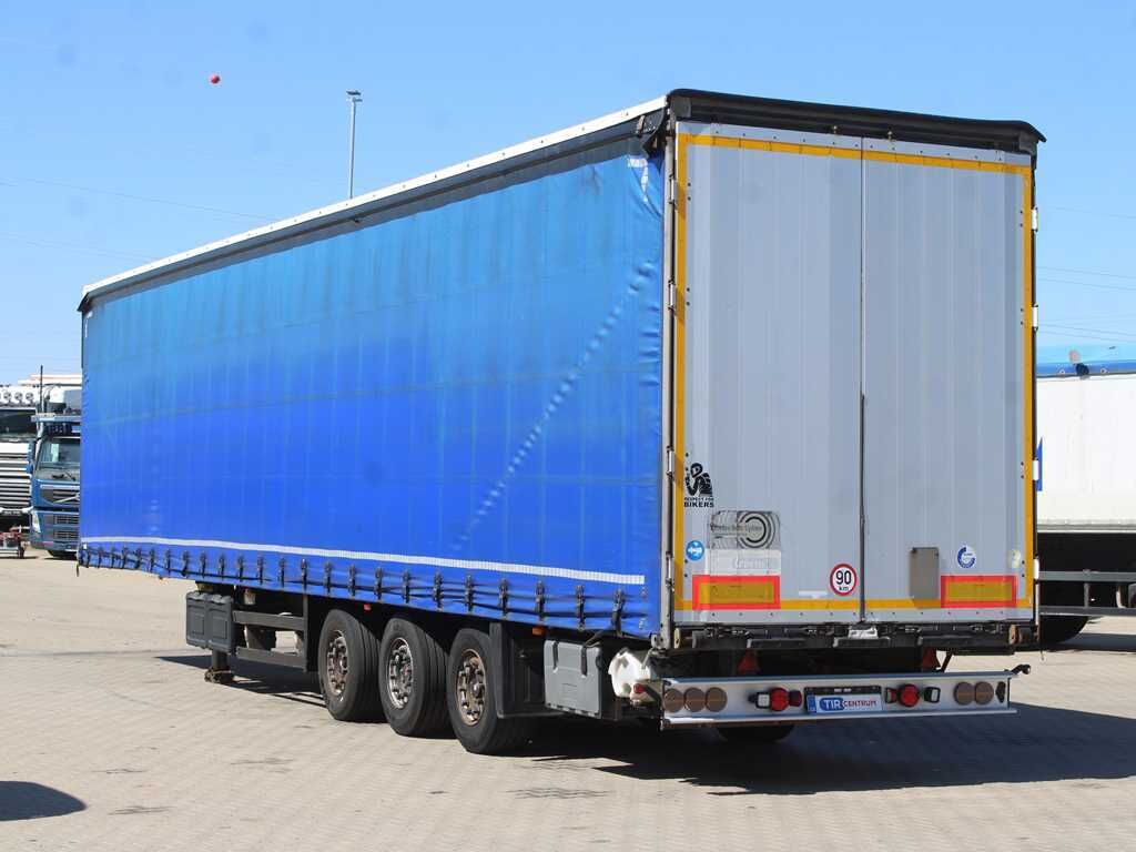 Schmitz SCS 24/L, LOWDECK, MULTILOCK, LIFTING AXLE, LIFTING ROOF, SAF - Semi-remorque rideaux coulissants: photos 5 Schmitz SCS 24/L, LOWDECK, MULTILOCK, LIFTING AXLE, LIFTING ROOF, SAF - Semi-remorque rideaux coulissants: photos 5
