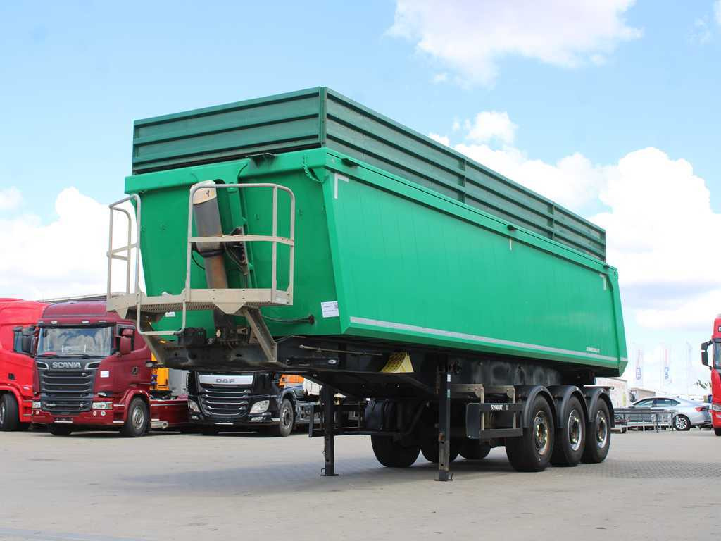 Schwarzmüller KIS 3/E, 2X LIFT AXLE, SAF, 46m³ - Semi-remorque benne: photos 1 Schwarzmüller KIS 3/E, 2X LIFT AXLE, SAF, 46m³ - Semi-remorque benne: photos 1