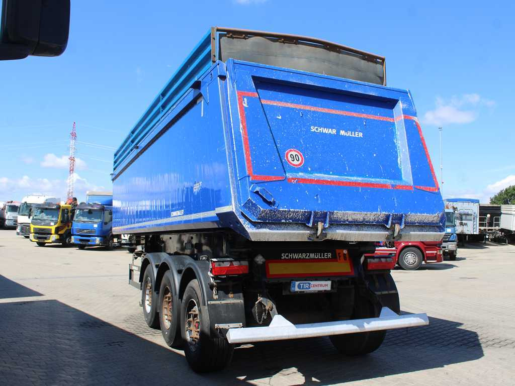 Schwarzmüller KIS 3/E, 2X LIFT AXLE, SAF, 46m³ - Semi-remorque benne: photos 5 Schwarzmüller KIS 3/E, 2X LIFT AXLE, SAF, 46m³ - Semi-remorque benne: photos 5