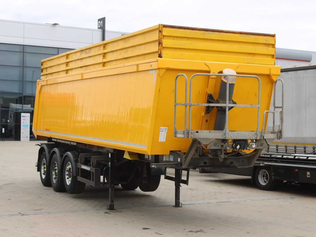 Schwarzmüller KIS 3/E, 2X LIFT AXLE, SAF, 46m³ - Semi-remorque benne: photos 3 Schwarzmüller KIS 3/E, 2X LIFT AXLE, SAF, 46m³ - Semi-remorque benne: photos 3