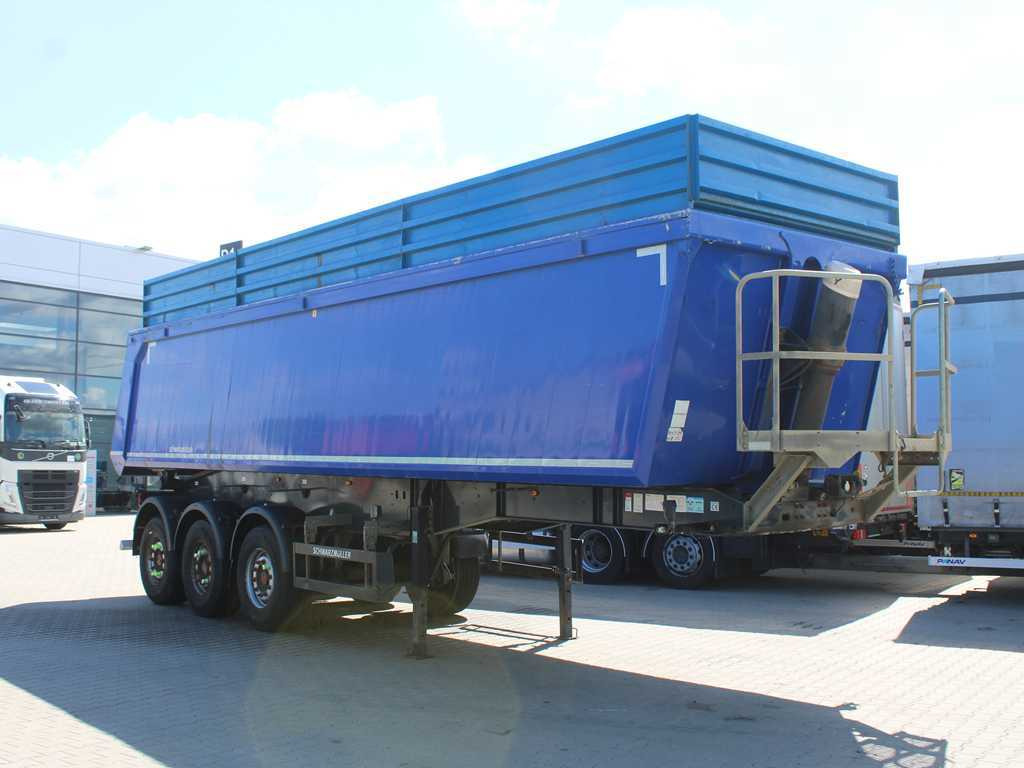 Schwarzmüller KIS 3/E, 2X LIFT AXLE, SAF, 46m³ - Semi-remorque benne: photos 3 Schwarzmüller KIS 3/E, 2X LIFT AXLE, SAF, 46m³ - Semi-remorque benne: photos 3