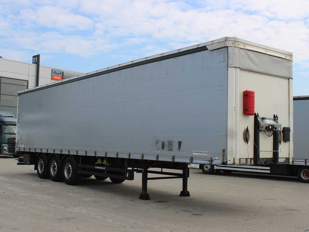 Schwarzmüller SPA 3/E, AXLES SAF, MULDA, MULTILOCK, TIRES 80% - Semi-remorque rideaux coulissants: photos 3 Schwarzmüller SPA 3/E, AXLES SAF, MULDA, MULTILOCK, TIRES 80% - Semi-remorque rideaux coulissants: photos 3