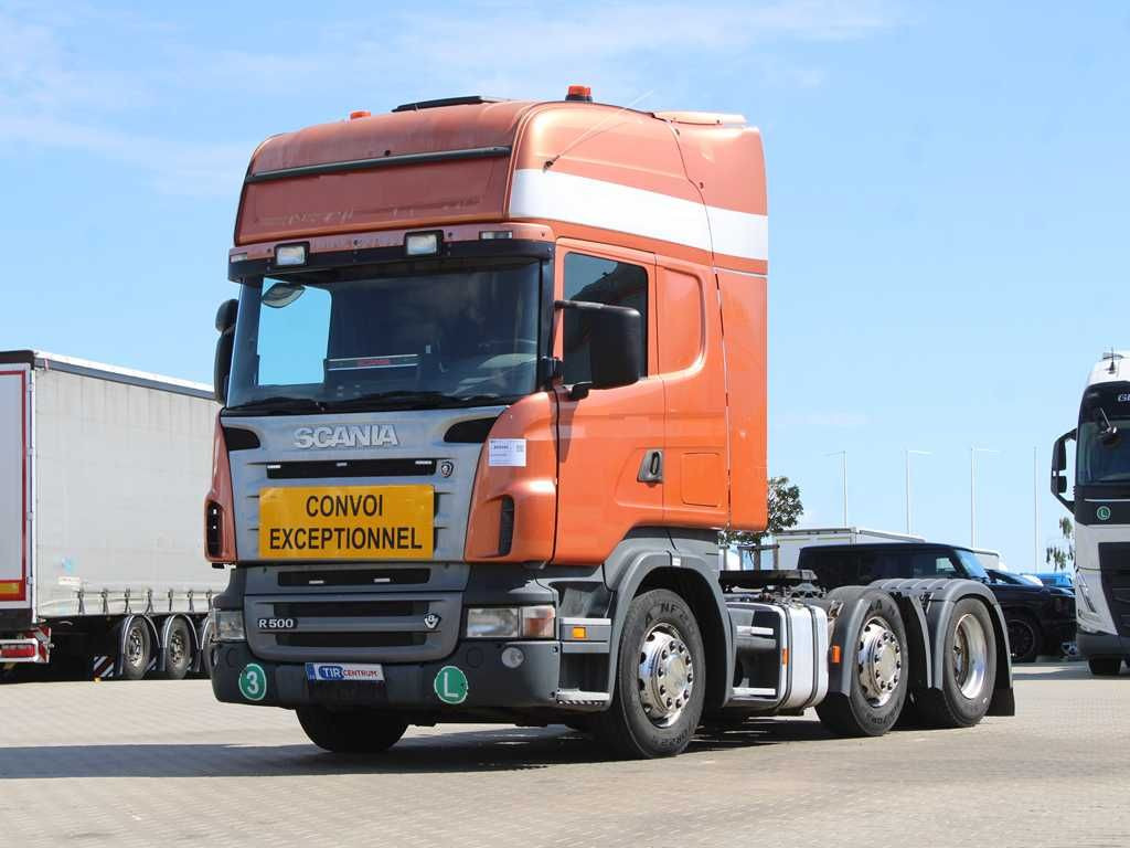 Scania R 500, EURO 3, 6X2, RETARDER, TURNING AXLE - Tracteur routier: photos 1 Scania R 500, EURO 3, 6X2, RETARDER, TURNING AXLE - Tracteur routier: photos 1