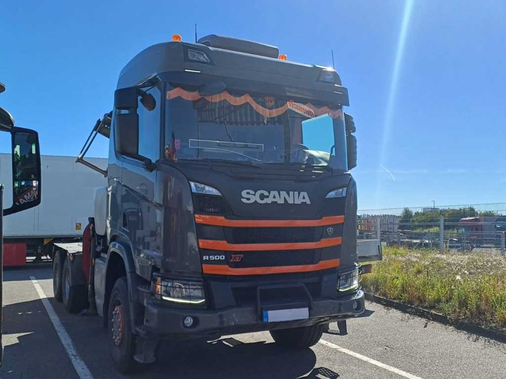 Scania R500, 6x6, RETARDER, OPTICRUISE, PALFINGER EPSILON S260Z96 - Tracteur routier: photos 3 Scania R500, 6x6, RETARDER, OPTICRUISE, PALFINGER EPSILON S260Z96 - Tracteur routier: photos 3