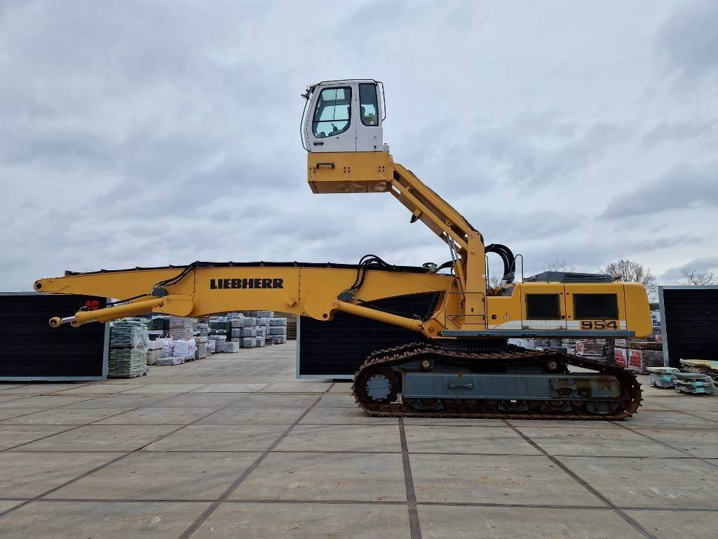 Pelle de manutention Liebherr R954C EW: photos 1