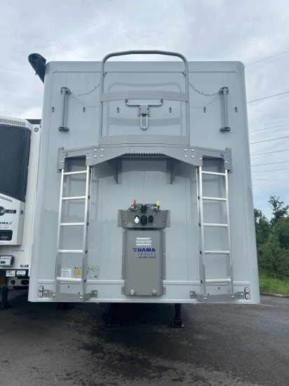 Knapen K100 Schubboden, Neufahrzeug, 10mm Boden, Liftachse, Funk - Semi-remorque à fond mouvant: photos 4 Knapen K100 Schubboden, Neufahrzeug, 10mm Boden, Liftachse, Funk - Semi-remorque à fond mouvant: photos 4