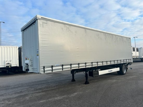Krone City Liner Profi, 1-Achs- Zwangsgelenkt, Dhollandia LBW 2000kg, - Semi-remorque rideaux coulissants: photos 1 Krone City Liner Profi, 1-Achs- Zwangsgelenkt, Dhollandia LBW 2000kg, - Semi-remorque rideaux coulissants: photos 1