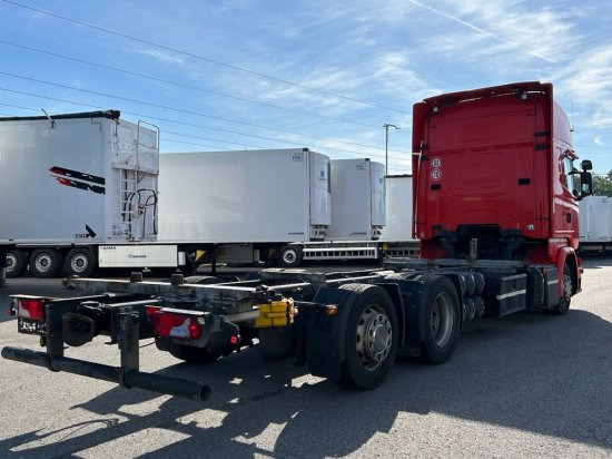 Scania R410 6x2 Topline, BDF, E6, Automatik, Redarter, Standklima, Liftachse - Camion porte-conteneur/ Caisse mobile: photos 5 Scania R410 6x2 Topline, BDF, E6, Automatik, Redarter, Standklima, Liftachse - Camion porte-conteneur/ Caisse mobile: photos 5