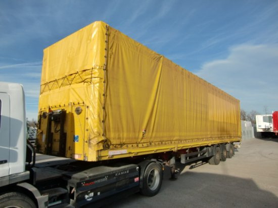 Schwarzmüller Spezialauflieger Schräglader, Coilmulde mehrere Einheiten verfügbar - Semi-remorque rideaux coulissants: photos 1 Schwarzmüller Spezialauflieger Schräglader, Coilmulde mehrere Einheiten verfügbar - Semi-remorque rideaux coulissants: photos 1