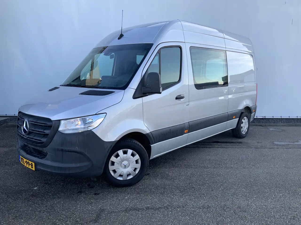 Utilitaire double cabine Mercedes-Benz Sprinter 314 2.2 CDI L2H2 Airco Cruise 3 Zits Trekhaak 2000: photos 1