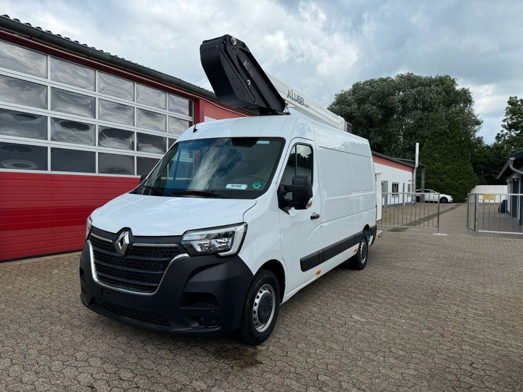 Camion avec nacelle, Véhicule utilitaire Renault Master Neu Hubarbeitsbühne KLUBB KL32 12.5m: photos 1
