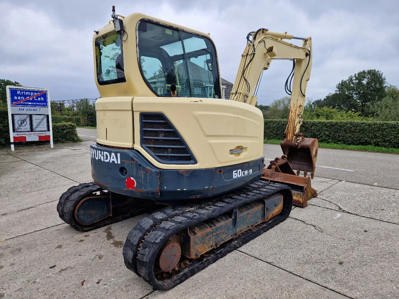 Hyundai Robex CR60-9 met airco en 3 bakken - Mini pelle: photos 4 Hyundai Robex CR60-9 met airco en 3 bakken - Mini pelle: photos 4