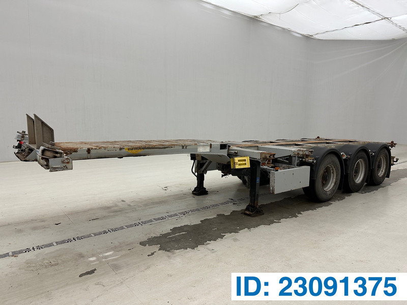 Broshuis Polyvalent skelet ADR 2 x 20-30-40-45 ft - Semi-remorque porte-conteneur/ Caisse mobile: photos 1 Broshuis Polyvalent skelet ADR 2 x 20-30-40-45 ft - Semi-remorque porte-conteneur/ Caisse mobile: photos 1