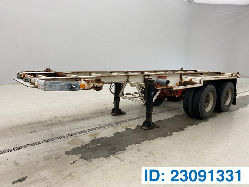 Flandria Skelet 20 ft - Semi-remorque porte-conteneur/ Caisse mobile: photos 1 Flandria Skelet 20 ft - Semi-remorque porte-conteneur/ Caisse mobile: photos 1