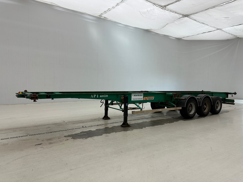 Semi-remorque porte-conteneur/ Caisse mobile Fruehauf 4 x Skelet 2 x 20-40 ft: photos 7