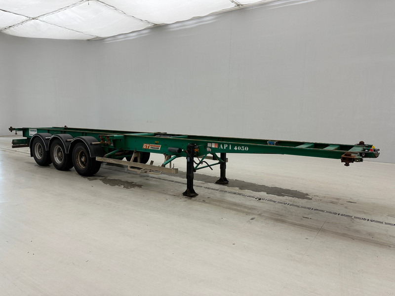 Semi-remorque porte-conteneur/ Caisse mobile Fruehauf 4 x Skelet 2 x 20-40 ft: photos 9