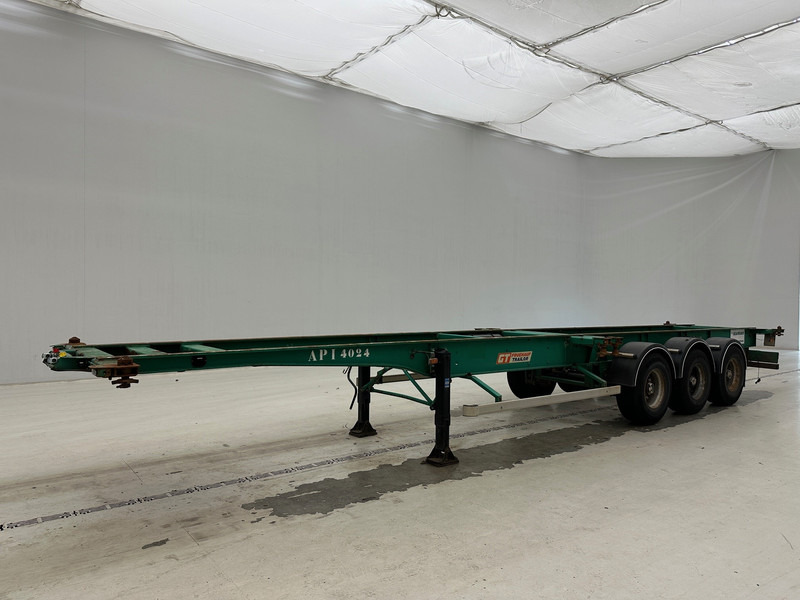Semi-remorque porte-conteneur/ Caisse mobile Fruehauf 4x Skelet 2 x 20-40 ft*: photos 8