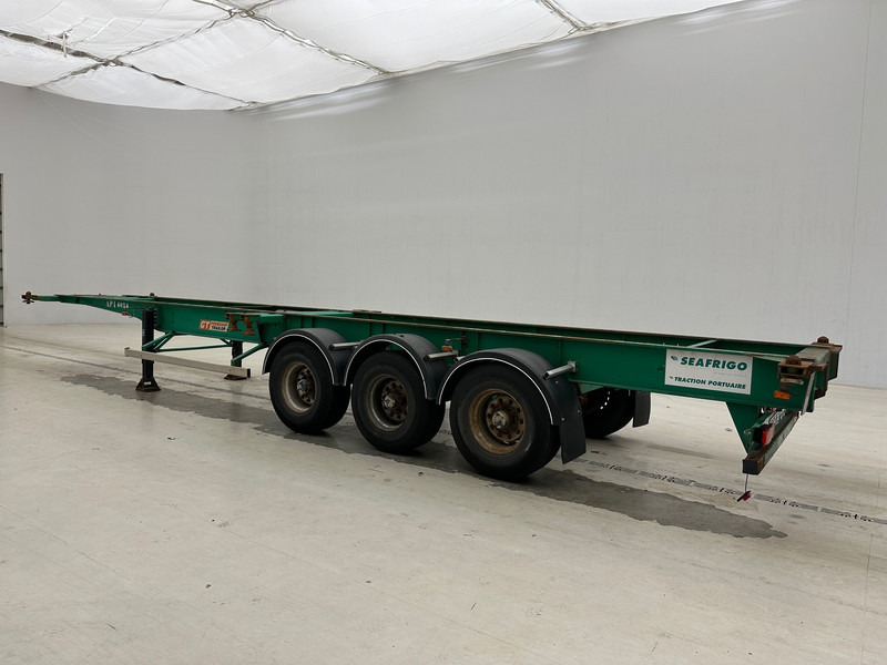 Semi-remorque porte-conteneur/ Caisse mobile Fruehauf 4x Skelet 2 x 20-40 ft*: photos 14