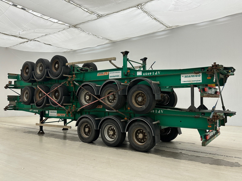 Semi-remorque porte-conteneur/ Caisse mobile GT Trailers 4 x Skelet 2 x 20-40 ft: photos 6
