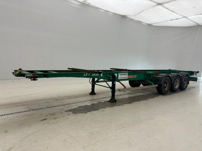 Semi-remorque porte-conteneur/ Caisse mobile GT Trailers 4 x Skelet 2 x 20-40 ft: photos 7
