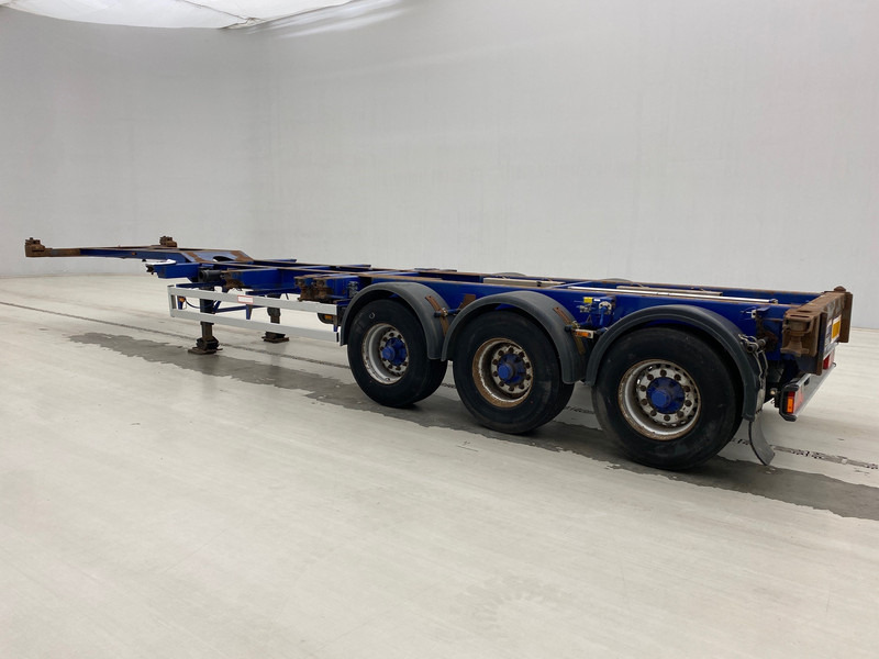 Semi-remorque porte-conteneur/ Caisse mobile Renders Skelet 20-30-40 ft: photos 6