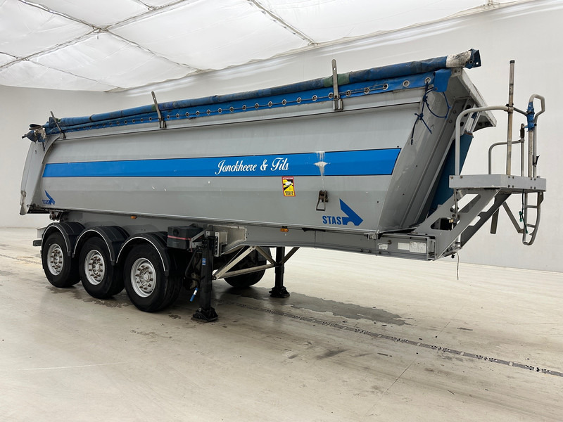 Stas 25 cub in alu - Semi-remorque benne: photos 3 Stas 25 cub in alu - Semi-remorque benne: photos 3