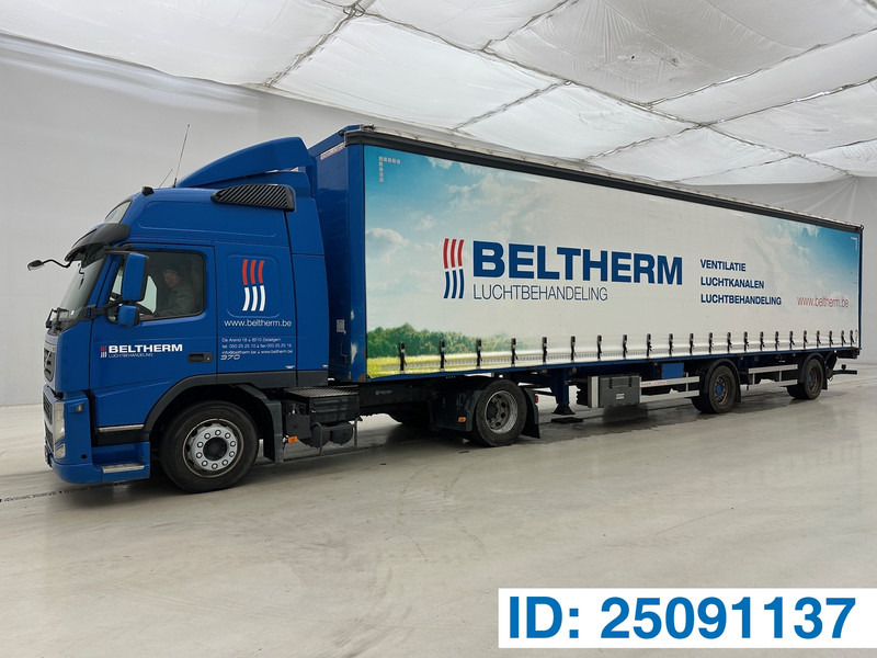 Volvo FM 370 + Renders Tautliner X-steering - Tracteur routier: photos 1 Volvo FM 370 + Renders Tautliner X-steering - Tracteur routier: photos 1