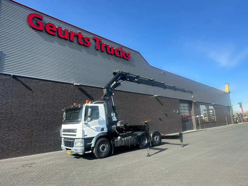 DAF CF 85 410 6X2 + HIAB 422EP-5 HIPRO TREKKER/SATTELZUG/TRACTOR UNIT/ CAMION - Camion grue: photos 5 DAF CF 85 410 6X2 + HIAB 422EP-5 HIPRO TREKKER/SATTELZUG/TRACTOR UNIT/ CAMION - Camion grue: photos 5