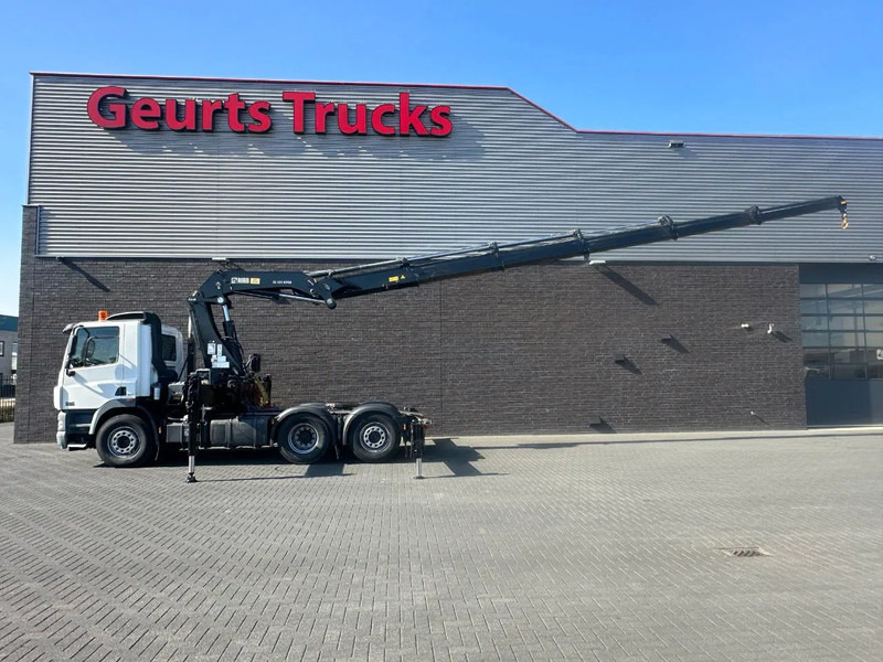 DAF CF 85 410 6X2 + HIAB 422EP-5 HIPRO TREKKER/SATTELZUG/TRACTOR UNIT/ CAMION - Camion grue: photos 2 DAF CF 85 410 6X2 + HIAB 422EP-5 HIPRO TREKKER/SATTELZUG/TRACTOR UNIT/ CAMION - Camion grue: photos 2