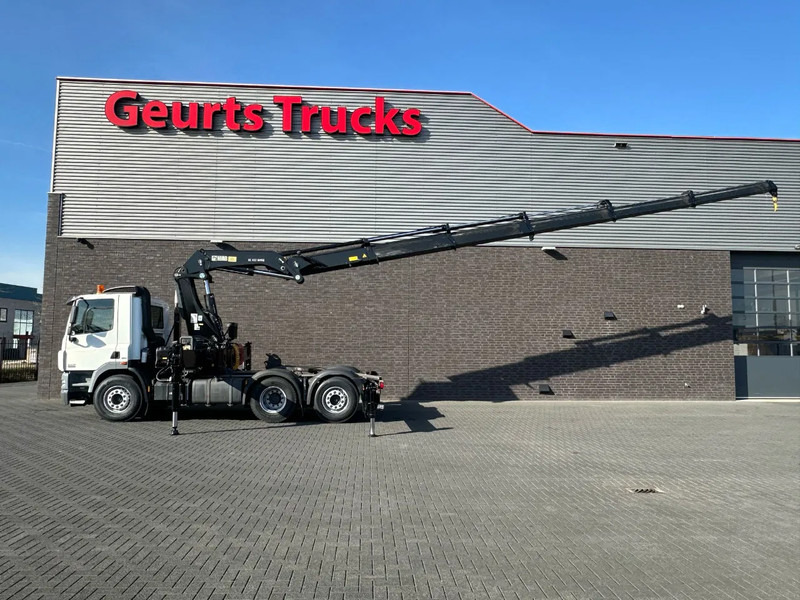 DAF CF 85 410 6X2 + HIAB 422EP-5 HIPRO TREKKER/SATTELZUG/TRACTOR UNIT/ CAMION - Camion grue: photos 2 DAF CF 85 410 6X2 + HIAB 422EP-5 HIPRO TREKKER/SATTELZUG/TRACTOR UNIT/ CAMION - Camion grue: photos 2