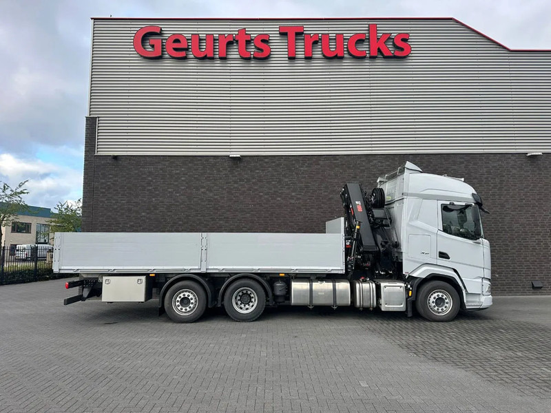 Camion grue neuf DAF XF 530 OPENLAADBAK / PRITSCHE / FLATBED MET HIAB X-HIDUO 258 E-7 + LIER KRAAN / KRAN / CRANE/ GRUA *NIEUW*: photos 12