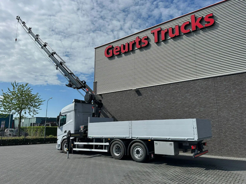 Camion grue neuf DAF XF 530 OPENLAADBAK / PRITSCHE / FLATBED MET HIAB X-HIDUO 258 E-7 + LIER KRAAN / KRAN / CRANE/ GRUA *NIEUW*: photos 8