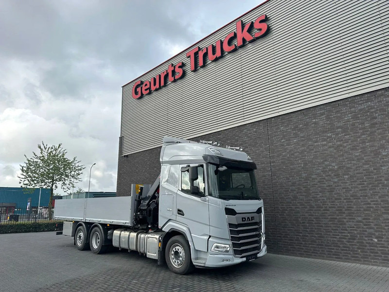 Camion grue neuf DAF XF 530 OPENLAADBAK / PRITSCHE / FLATBED MET HIAB X-HIDUO 258 E-7 + LIER KRAAN / KRAN / CRANE/ GRUA *NIEUW*: photos 13