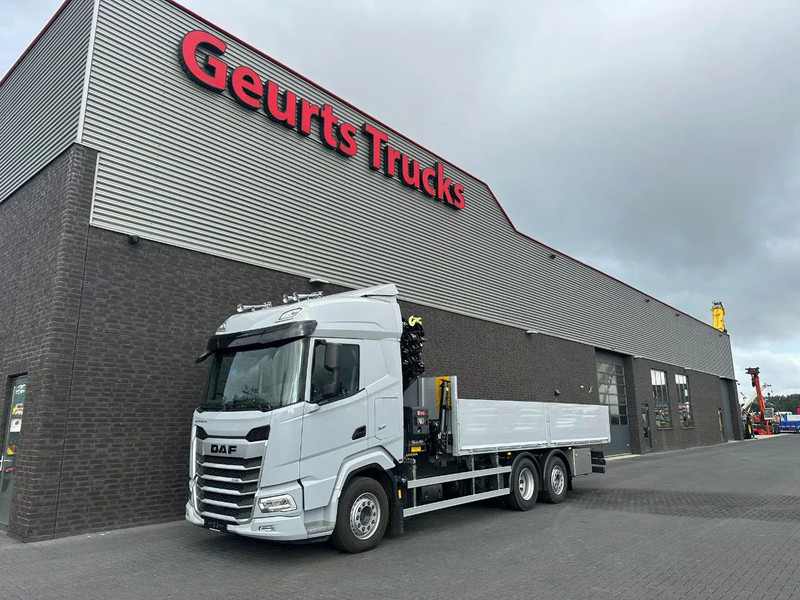 Camion grue neuf DAF XF 530 OPENLAADBAK / PRITSCHE / FLATBED MET HIAB X-HIDUO 258 E-7 + LIER KRAAN / KRAN / CRANE/ GRUA *NIEUW*: photos 10