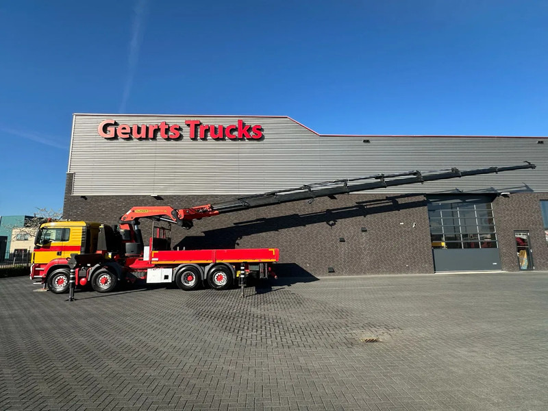 MAN 35.480 8X4H-6 BL MET PALFINGER PK92002-SH H KRAAN / KRAN / CRANE / GRUA - Camion grue: photos 4 MAN 35.480 8X4H-6 BL MET PALFINGER PK92002-SH H KRAAN / KRAN / CRANE / GRUA - Camion grue: photos 4