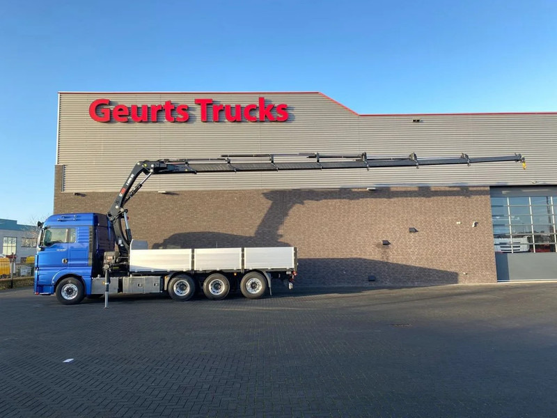 MAN TGX 35.500 8X4 TRIDEM + HIAB X-HIPRO 302 E-7 KRAAN/KRAN/CRANE/GRUA - Camion grue: photos 1 MAN TGX 35.500 8X4 TRIDEM + HIAB X-HIPRO 302 E-7 KRAAN/KRAN/CRANE/GRUA - Camion grue: photos 1