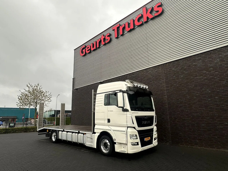 MAN TGX 4X2 LL-U OPRIJWAGEN / MACHINE TRANSPORTER / PLATEAU - Camion porte-voitures: photos 5 MAN TGX 4X2 LL-U OPRIJWAGEN / MACHINE TRANSPORTER / PLATEAU - Camion porte-voitures: photos 5
