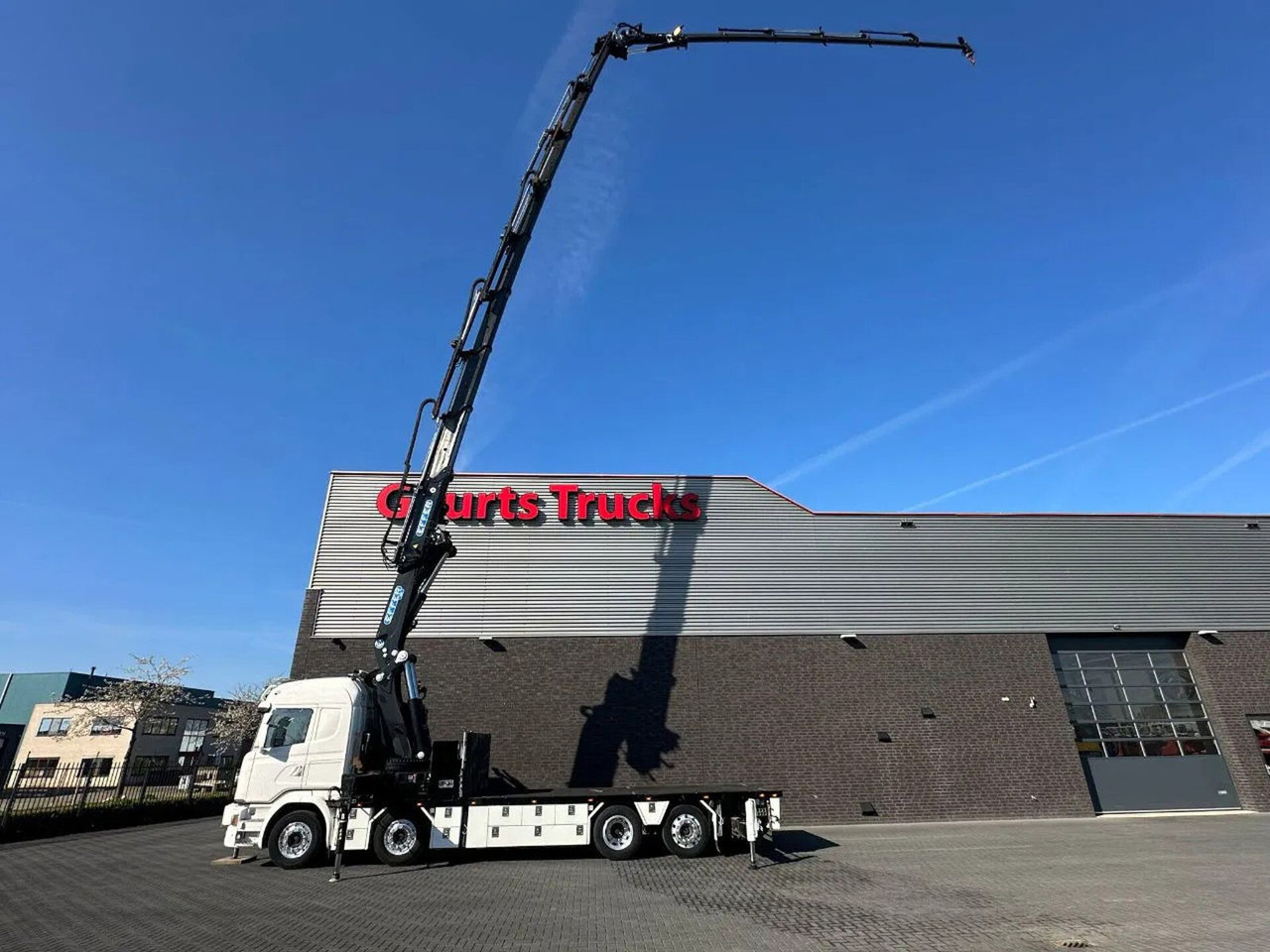 Scania G490 LB8X2*6HNB MET EFFER 955/8S +JIB 6S KRAAN / - Camion grue: photos 4 Scania G490 LB8X2*6HNB MET EFFER 955/8S +JIB 6S KRAAN / - Camion grue: photos 4