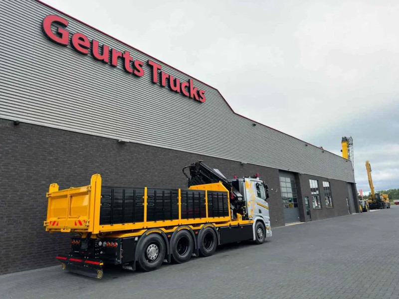 Crédit-bail de Scania R530 V8 NGS 8X4 TRIDEM MET HYVA 2Z KIPPER + HMF 5020-K6 + JIB FJ1000-K5 KRAAN/KRAN/CRANE/GRUA Scania R530 V8 NGS 8X4 TRIDEM MET HYVA 2Z KIPPER + HMF 5020-K6 + JIB FJ1000-K5 KRAAN/KRAN/CRANE/GRUA: photos 16