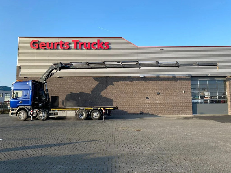 Scania R580 V8 8X2 + HIAB XS 544 E-8 HIPRO KRAAN/KRAN/CRANE/GRUA - Camion grue: photos 1 Scania R580 V8 8X2 + HIAB XS 544 E-8 HIPRO KRAAN/KRAN/CRANE/GRUA - Camion grue: photos 1