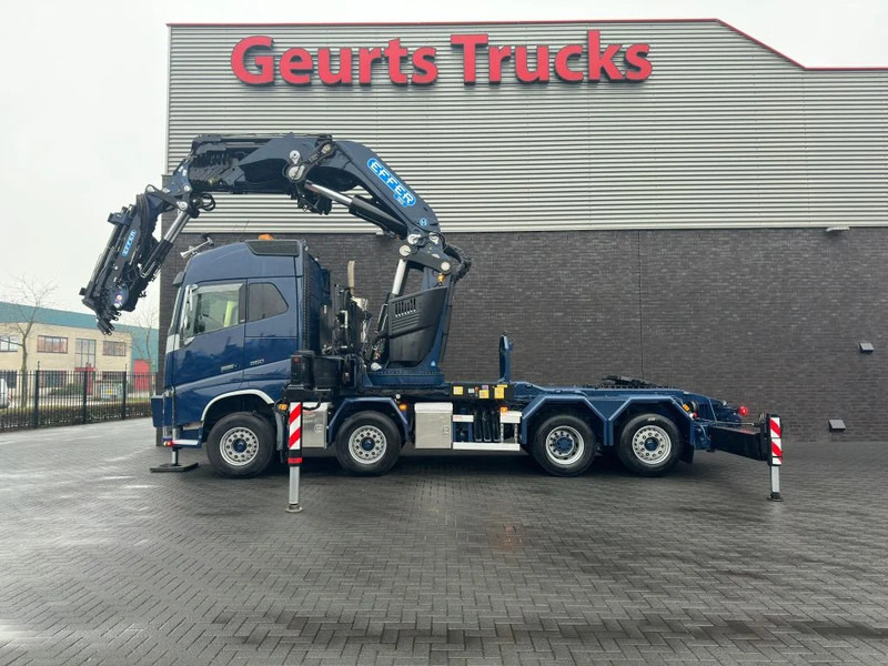 Tracteur routier Volvo FH 16.650 8X2 + EFFER 1855/8S + JIB 6S HEAVY DUTY KRAAN/KRAN/CRANE/GRUA: photos 7 Tracteur routier Volvo FH 16.650 8X2 + EFFER 1855/8S + JIB 6S HEAVY DUTY KRAAN/KRAN/CRANE/GRUA: photos 7