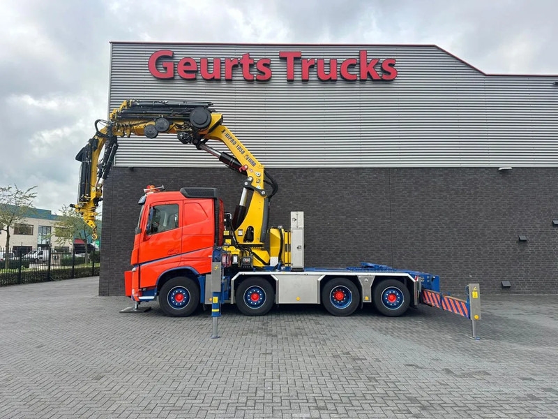 Volvo FH 500 8x2 FR TREKKER / BAKWAGEN MET HIAB X-HIPRO 1058 E8 MET JIB 150X-6 + LIER KRAAN / KRAN / CRANE / GRUA - Camion grue: photos 5 Volvo FH 500 8x2 FR TREKKER / BAKWAGEN MET HIAB X-HIPRO 1058 E8 MET JIB 150X-6 + LIER KRAAN / KRAN / CRANE / GRUA - Camion grue: photos 5