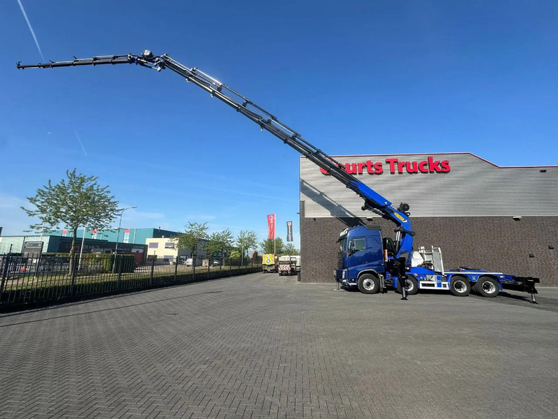 Volvo FH 540 8X4 TREKKER / BAKWAGEN MET PALFINGER PK135.002 TEC7 + JIB PJ190 KRAAN / KRAN / CRANE / GRUA - Camion grue: photos 5 Volvo FH 540 8X4 TREKKER / BAKWAGEN MET PALFINGER PK135.002 TEC7 + JIB PJ190 KRAAN / KRAN / CRANE / GRUA - Camion grue: photos 5