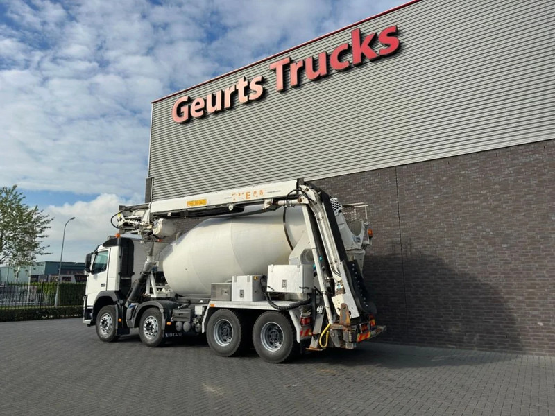 Volvo FM 410 8X4 + STETTER 9 M3 MIXER/MISCHER + THEAM 15 M TRANSPORTBAND/BELT - Camion malaxeur: photos 3 Volvo FM 410 8X4 + STETTER 9 M3 MIXER/MISCHER + THEAM 15 M TRANSPORTBAND/BELT - Camion malaxeur: photos 3