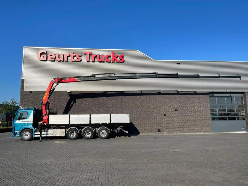 Volvo FM 500 8X4 TRIDEM + PALFINGER PK 27001-EH G KRAAN/KRAN/CRANE/GRUA - Camion grue: photos 1 Volvo FM 500 8X4 TRIDEM + PALFINGER PK 27001-EH G KRAAN/KRAN/CRANE/GRUA - Camion grue: photos 1