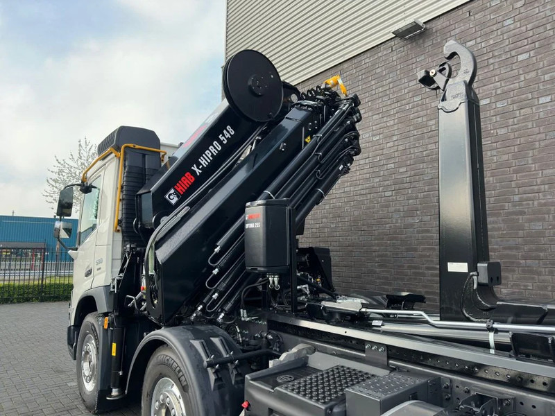 Crédit-bail de Volvo FMX 500 8X4 HIAB HAAKARM + HIAB 548 E-8 KRAAN/KRAN/CRANE/GRUA Volvo FMX 500 8X4 HIAB HAAKARM + HIAB 548 E-8 KRAAN/KRAN/CRANE/GRUA: photos 20