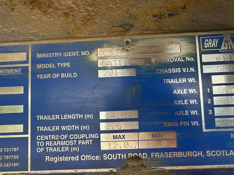 Crédit-bail de Gray and Adams Meat Hook Thermo King SLXE 400 Gray and Adams Meat Hook Thermo King SLXE 400: photos 20