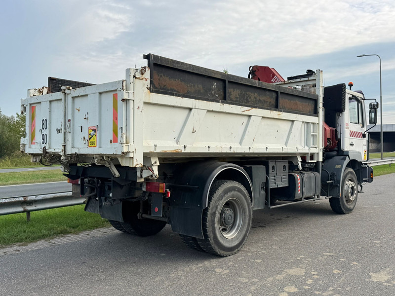 MAN 19.310 4x2 Kipper with HMF 1463K2 Crane - Camion benne, Camion grue: photos 4 MAN 19.310 4x2 Kipper with HMF 1463K2 Crane - Camion benne, Camion grue: photos 4